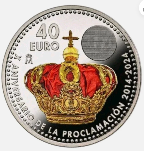 FNMT: Monedas de 40€ en plata
