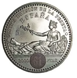 FNMT. Monedas de 2000 pesetas de plata