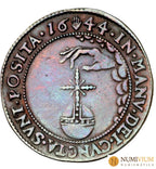 1644. Felipe IV. Amberes. Oficina Imperial de Finanzas. Confianza en Dios. Jetón. Jetón