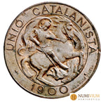 1900. Unió Catalanista. Barcelona. Vallmitjana. 10 céntimos. EBC