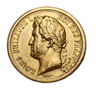 Preciosa Medalla de 1842 del Duc D'Orleans Prince Royal. EBC
