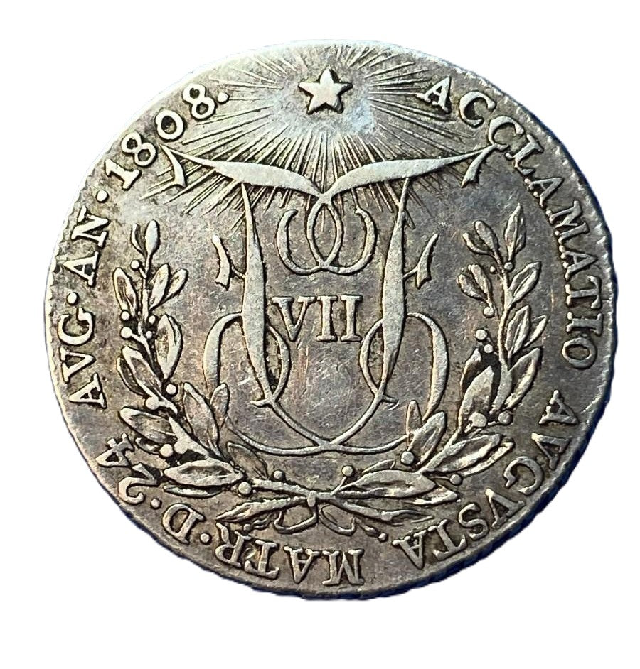 Medalla Proclamación Fernando VII. Modulo de 2 reales. Madrid. 1808