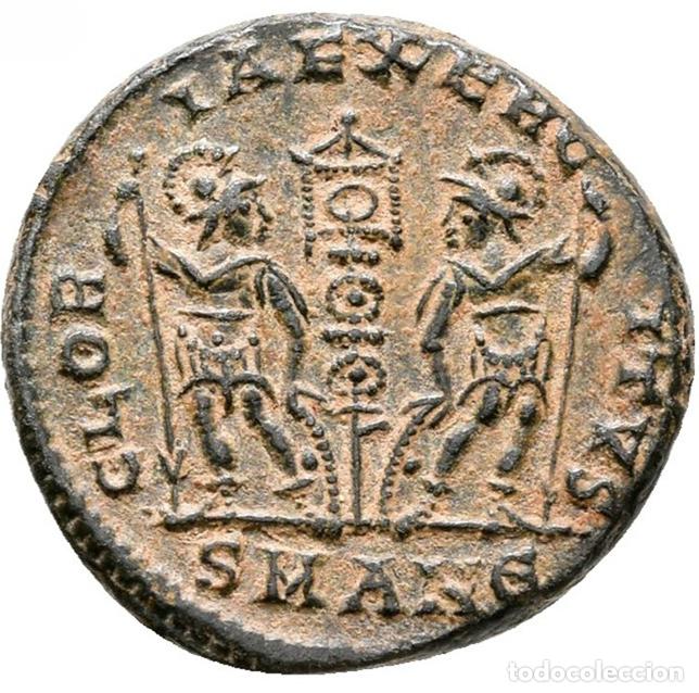 Constantino II, César. 317-337. Antioquía. EBC. Buen ejemplar