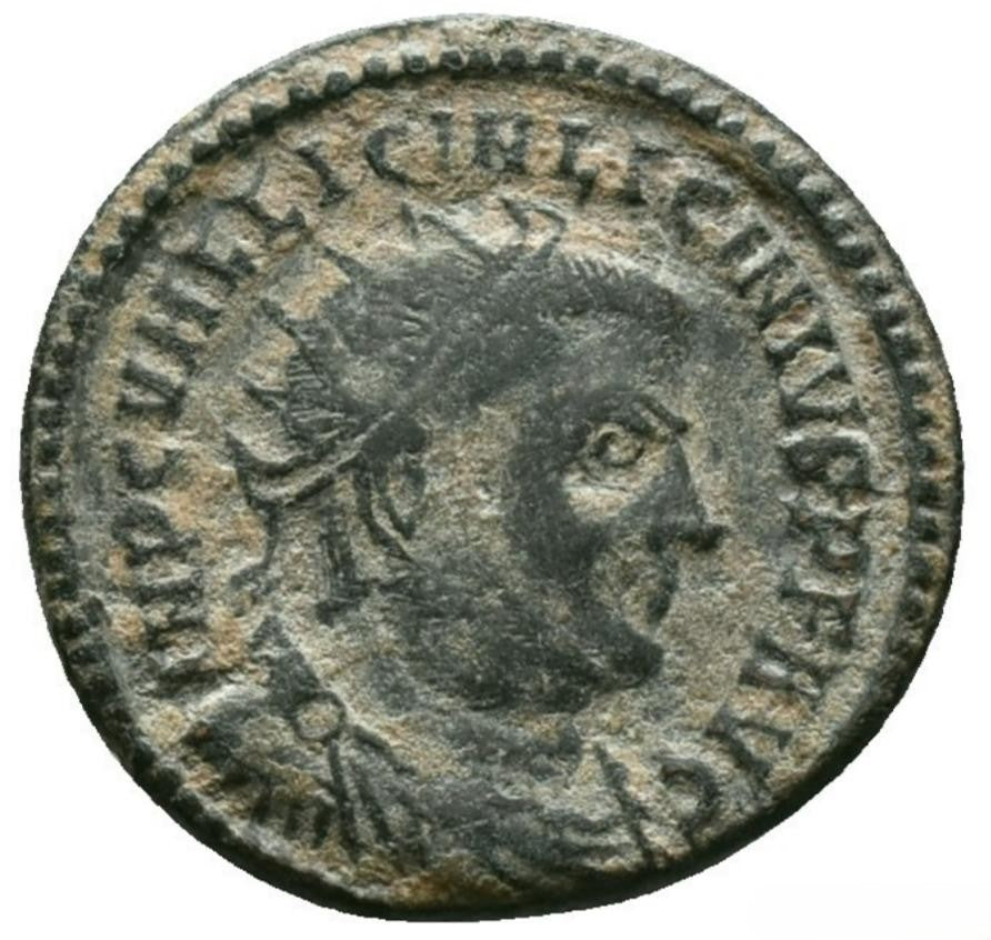 Flavio Galerio Valerio Liciniano LICINIO (Licinio I, 308-324 d.C.) Follis de Antioquía. Escasa