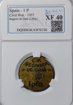 Segarra de Gaia. Serie completa. Raras. Encapsuladas. XF-40, XF-45.