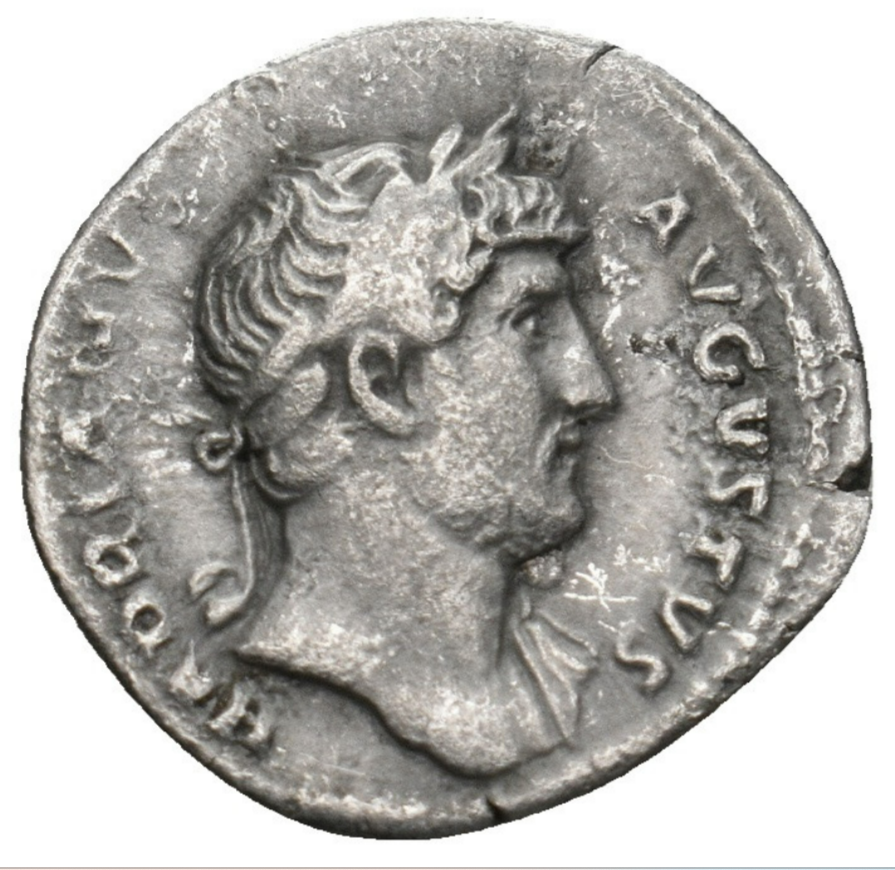 ADRIANO (117-138). Denario. Roma