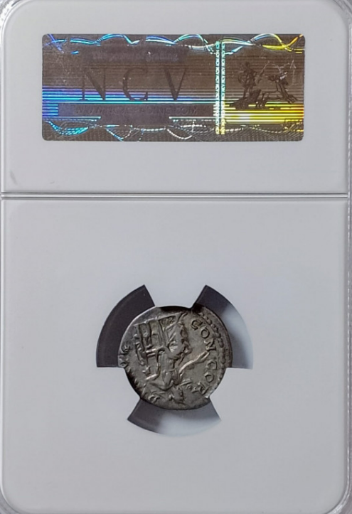 SABINA. Denario. 130-133 d.C. Roma. Pátina. Muy escasa con busto a izquierda. MBC. VF30.