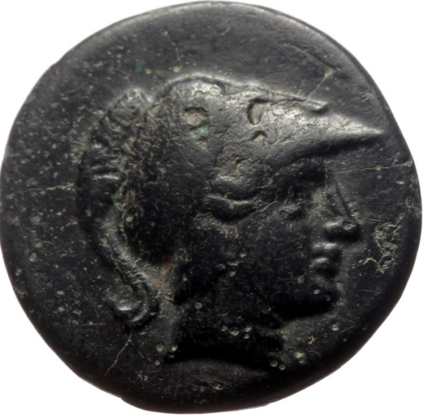 Reyes de Macedonia, DEMETRIO I POLIORCETES (306-283 a.C.). Cobre. Caria.