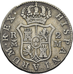 CARLOS III. Madrid. 2 reales. 1788. M. BC+