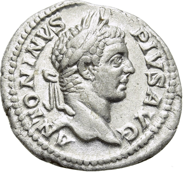 CARACALLA (197-217). Denario. Roma. VARIANTE RIC 107. RARA. MBC-