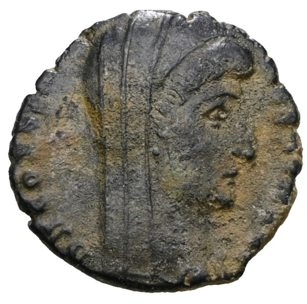Divus Constantino I “el Grande” († 337). Cobre.