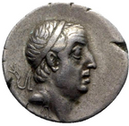 ARIOBAZARNES I FILORROMANO (96-63 aC). Año 31. EBC-