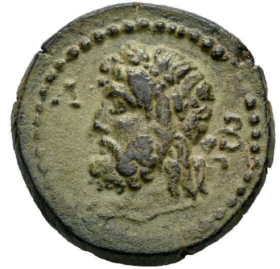 Pisidia. Termessos. Año CY 32 = 40/39 a.C. Zeus