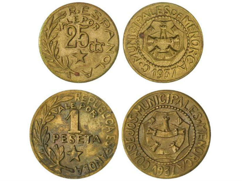 Consejos Municipales de Menorca (Baleares). MBC+ a EBC-. Certificadas