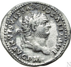 Denario de Tito (79-81 dC). Muy bien conservado. RIC II-119