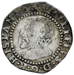 Felipe II (1556-1598). Croat. 1598. Barcelona. Muy escasa