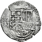 Felipe II (1556-1598). 4 reales. (ca. 1578). Toledo.Rara.