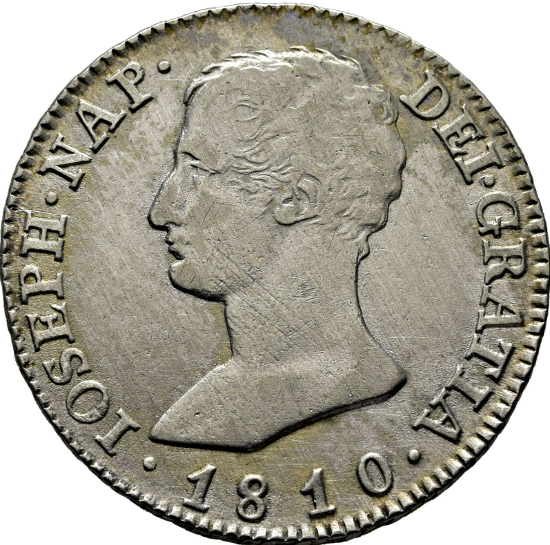 JOSÉ NAPOLEÓN. Madrid. 4 reales. 1810.