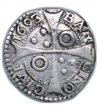 Carlos II. 1 Croat. Barcelona. 1693. Variante de busto