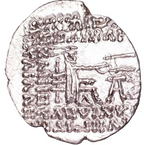 VOLOGASES IV (147-191 d.C.). Dracma. Ecbatana.