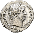 ADRIANO (117-138). Denario. RIC 846. MBC+