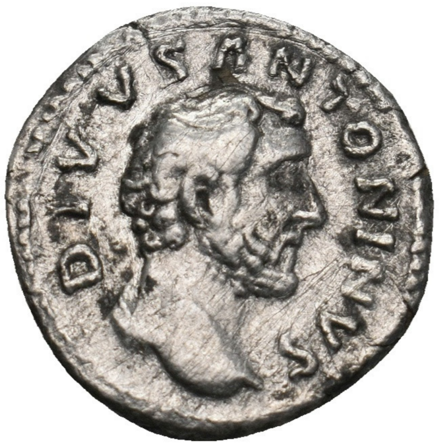 ANTONINUS PIUS (138-161). Rome. Denarius. Minted after his death.