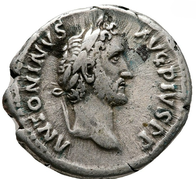 ANTONINUS PIUS (138-161 AD) Rome. Denarius. MBC