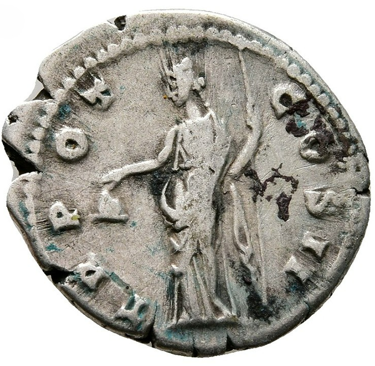 ANTONINUS PIUS (138-161 AD) Rome. Denarius. MBC