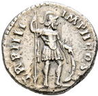 LUCIO VERO (161-169). Denario.  165 d.C. Roma. RIC 528.