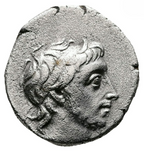 ARIOBARZANES III EUSEBES FILORROMANO (52-42 a.C.). Dracma. MBC-