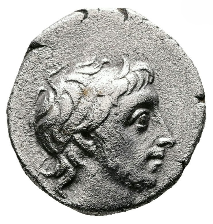 ARIOBARZANES III EUSEBES FILORROMANO (52-42 a.C.). Dracma. MBC-