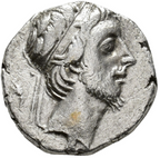 ARIOBARZANES III EUSEBES FILORROMANO (52-42 a.C.) Dracma. MBC-