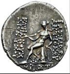 ANTÍOCO VI DIONYSOS (144-142 a.C.). Dracma de Antioquía. Escasa. EBC. REY 13