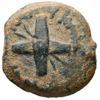 JUDEA, Jerusalén. Época de Britannicus como César, año 54 d.C. Bronce