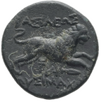 REYES DE TRACIA (Macedónicos). Lisímaco. Bronce  Lisimaqueia, (305-281 a.C.)