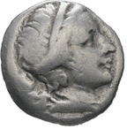 LIGA LICIA, Masikytes. 1/4 de dracma de plata Circa 48-27 a.C.