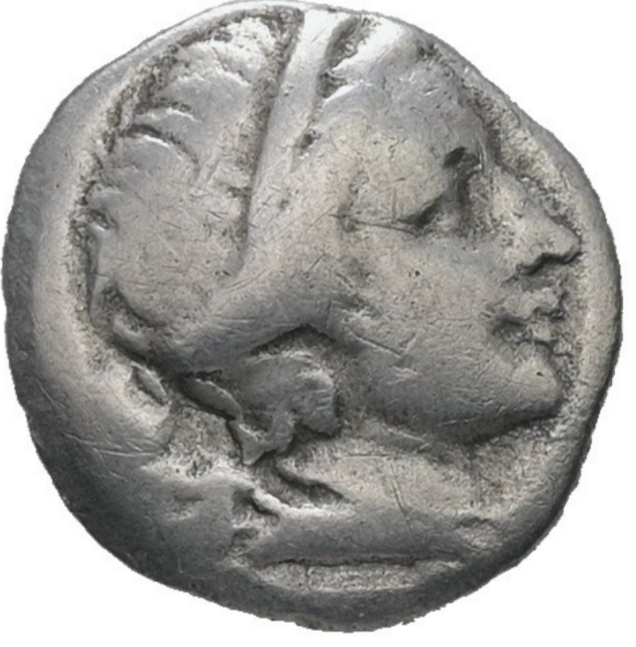 LIGA LICIA, Masikytes. 1/4 de dracma de plata Circa 48-27 a.C.