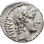 GENS VIBIA. C. Vibius Pansa. Denario. Roma (90 a.C.). EBC-