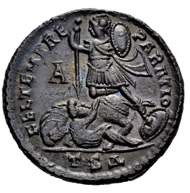 CONSTANCIO II. Maiorina. 348-350 d.C. Thessalonica. RIC VII. 123. EBC-