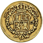 Carlos III. 1/2 Escudo. 1782 Sevilla CF. MBC. Rara.