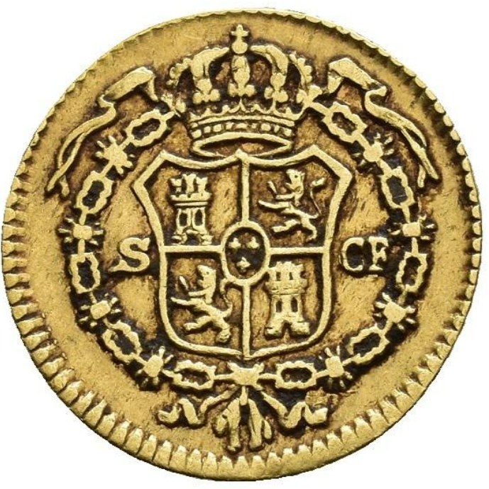 Carlos III. 1/2 Escudo. 1782 Sevilla CF. MBC. Rara.