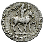 Indoescitas. AZES I. Dracma. 58-12 a.C. Taxila. MBC