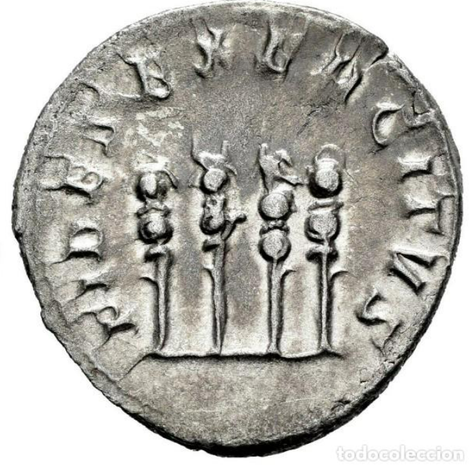FILIPO I "El árabe". (247-249 d.C.). Roma. Antoniniano. Plata. RIC IV-62. EBC-