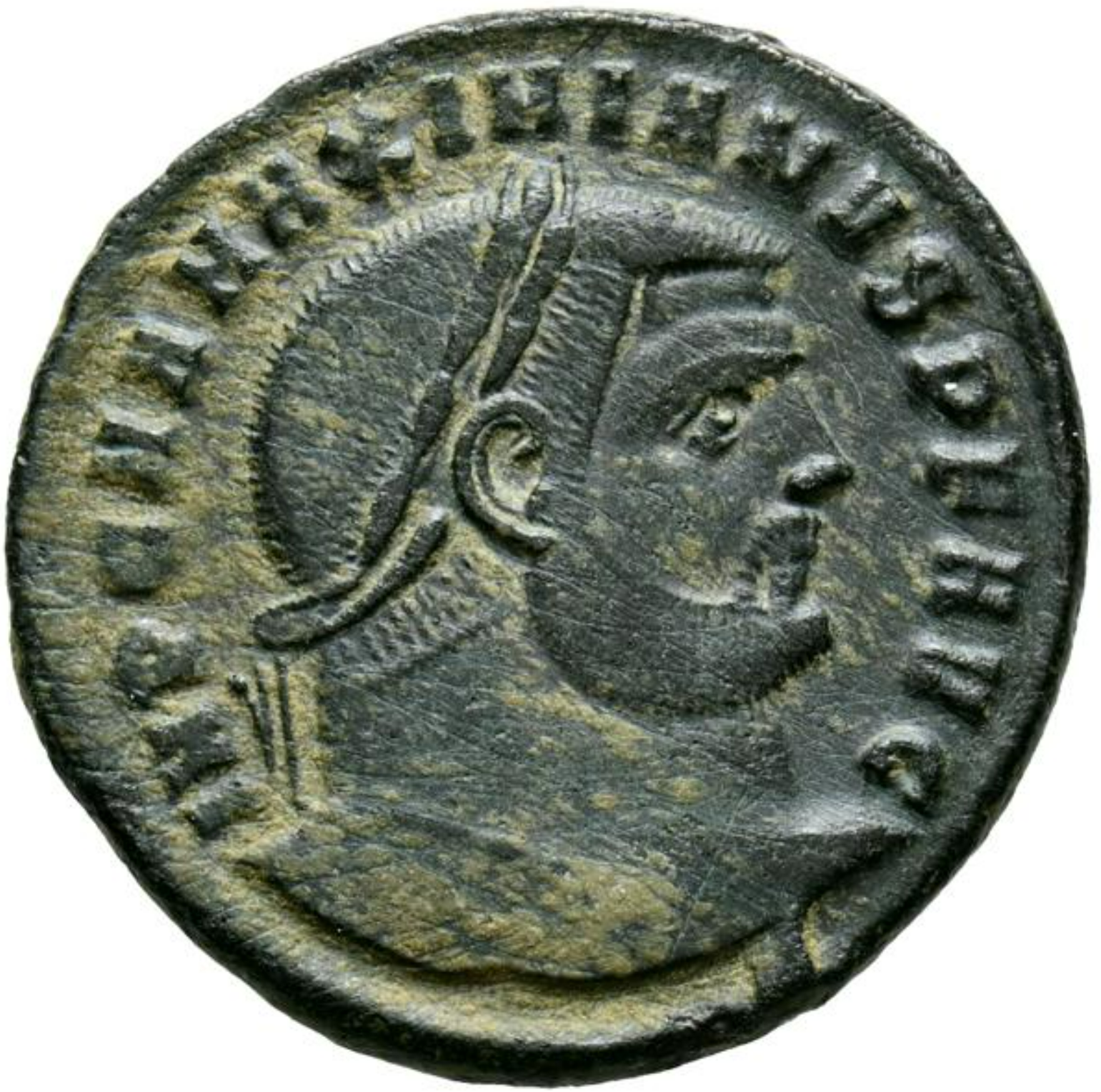 MAXIMIANO HERCULEO. Follis. (286-305 d.C.) Heráclea. (RIC 19a). MBC