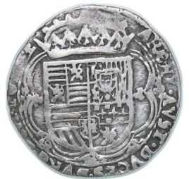 ISABEL Y ALBERTO. 3 Patards. 1620. Ceca de Tournai. MBC