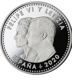 FNMT. 30€. 2020. Moneda Conmemorativa. COVID. Gracias