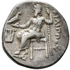 REYES DE MACEDONIA. FILIPO III ARRHIDAIOS. Dracma. 323-319 a.C. Kolophon. MBC