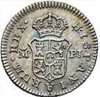 CARLOS III. Madrid. 1/2 real. 1780. SC-
