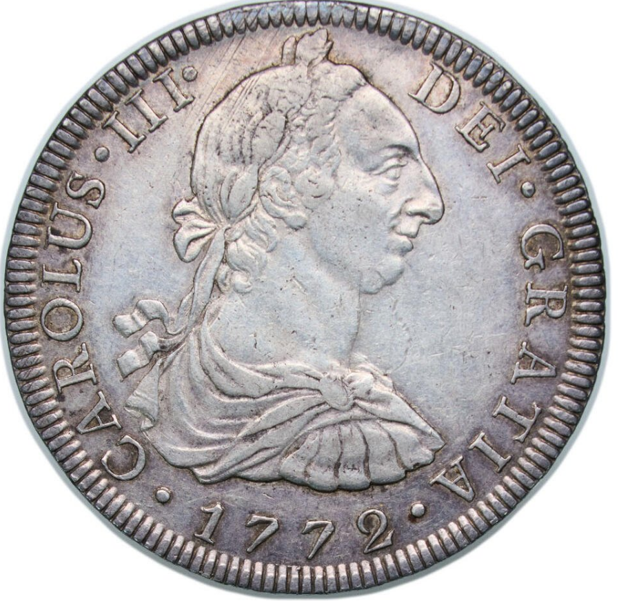 CARLOS III. 8 reales. México. 1772. EBC.
