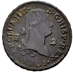 CARLOS IV. 2 Maravedís. 1801. Segovia. MBC+